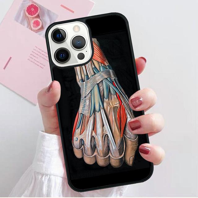 Human Brain Art Phone Case Back Cover for iPhone 17 Air 16 15 14 13 11 12 Pro Max Plus Shell Coque