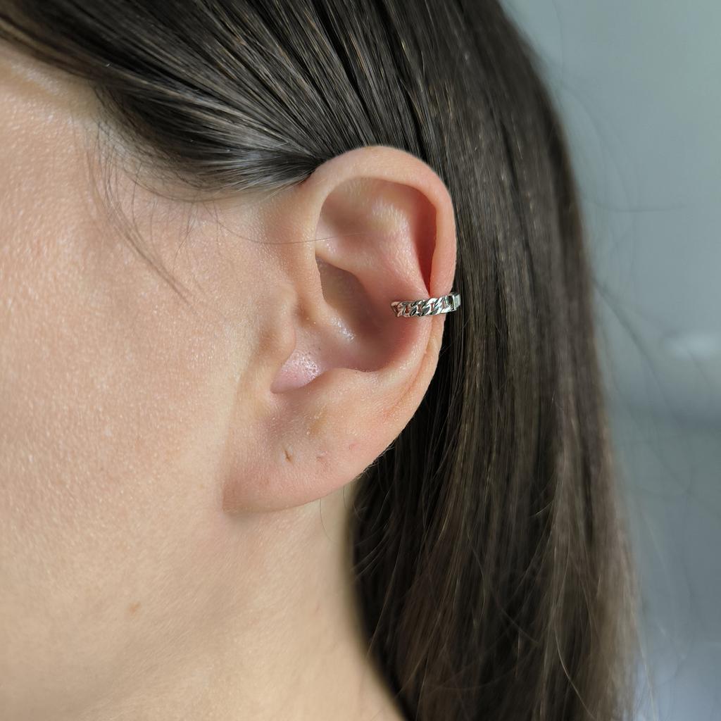 Silver Earrings Without Stones (2214816)