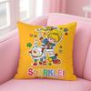 Fantasy Cute RRainbows BBrite Cushion Cover Pillowcase Short Plush Invisible zipper Room Sofa Cushion Cover