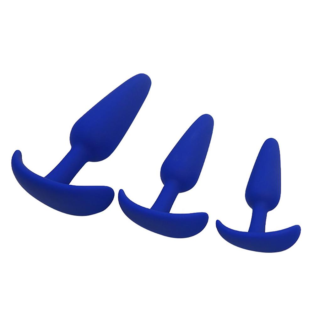 Silicone Dildo Anal Plugs Butt Plug Stopper Dilator Prostate Massager Vaginal Stimulator Adult Sex Toys for Men/Women Trainer
