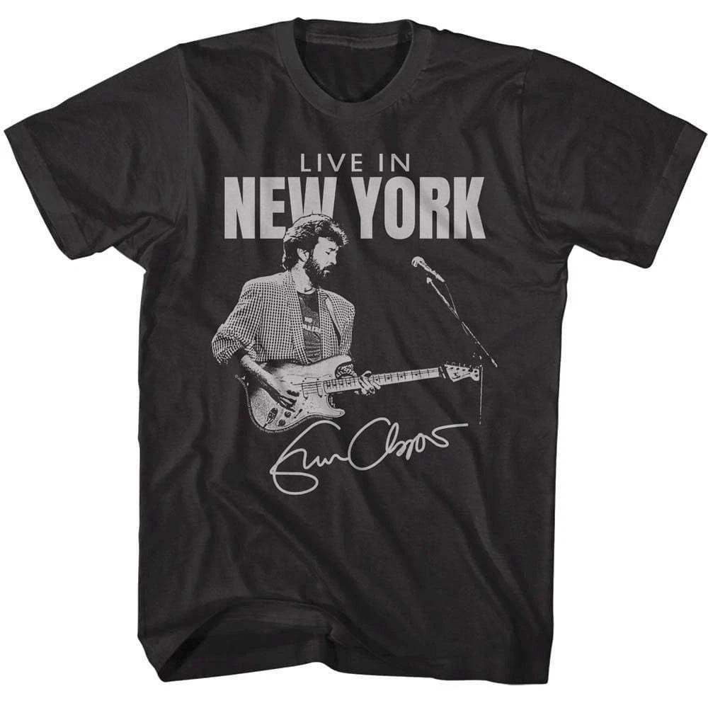 Eric Clapton Signature New York Men s T Shirt S