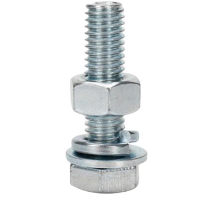 Galvanized Hex Head Screw & Nut Combination