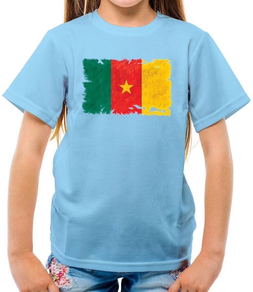 

Cameroon Grunge Flag - T-Shirt - Yaounde Country Travel Africa Cameroonian 120