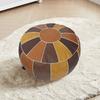 Moroccan Style Footstool Seat Bag Pumpkin Shaped Clothing Storage Bags Futon Cover  Bedroom