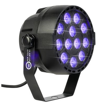 Light4Me Par 12X1W Uv Led V2 Reflektor Ultrafioletowy Oświetlenie Na Imprezę Efekt Świetlny