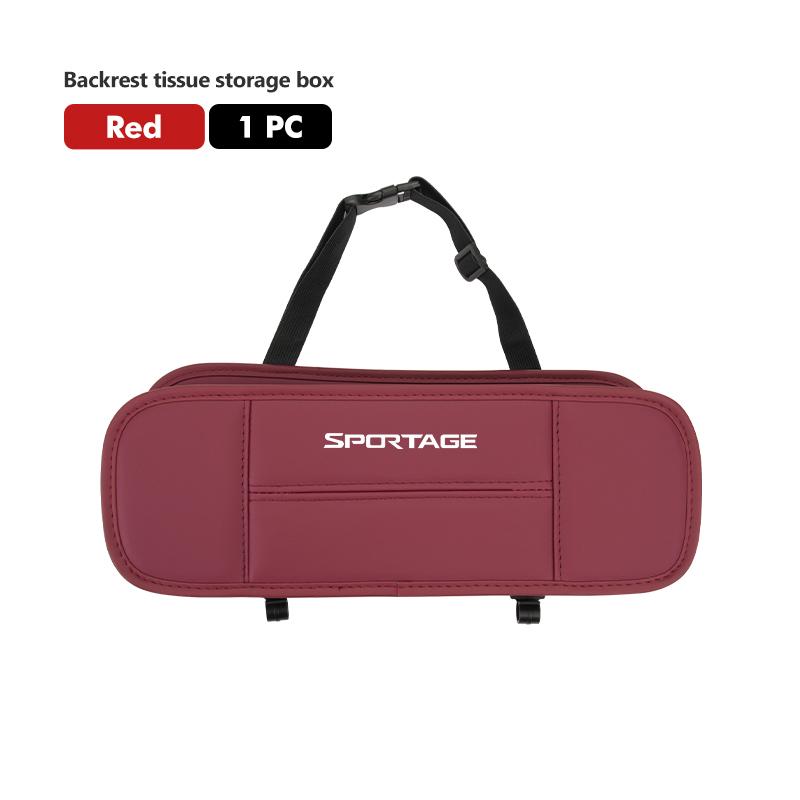 

For KIA Car Seat Back Storage Box Tissue Box Water Cup Phone Holder Sportage Rio K5 K2 Optima Cerato Proceed Venga Sedona