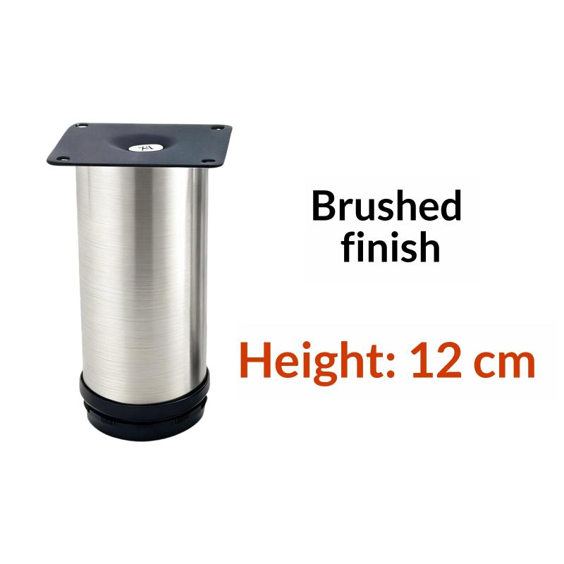 Adjustable Stainless Steel Furniture Legs 6-20CM Waterproof for Bathroom Cabinet Wardrobe Sofa DIY Repair Projects