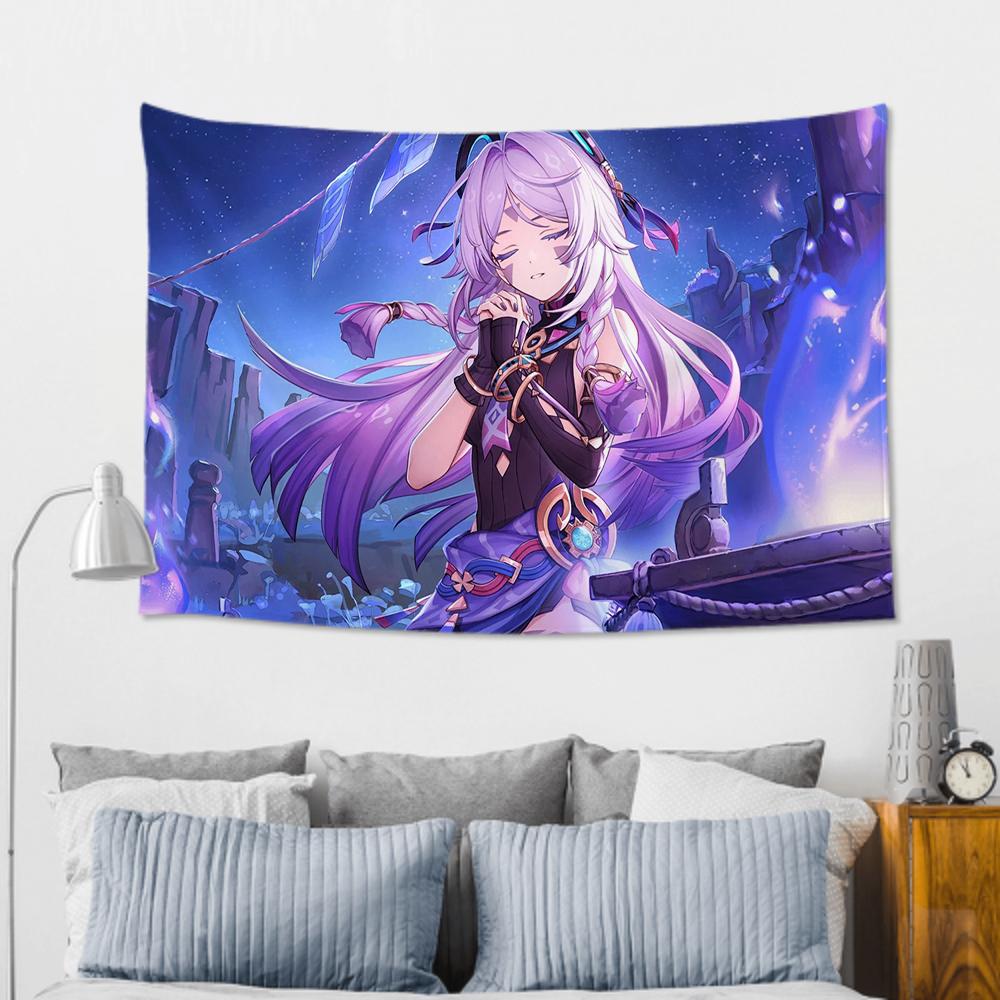 Citlali Genshin Impact Tapestry Room Decor Wall Cloth Party Hanging Background Room Decor Baby Room