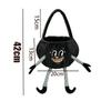 Flexible Ghost Plush Bag Handheld Pumpkin Candy Bucket Halloween Candy Bag  Dessert Making