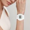 Casio BABY-G Vibrant Ice Cream Macaron Square Dual Display Waterproof Quartz Movement Resin Strap Japanese and Korean Watch Women's Watch BGD-560-7D