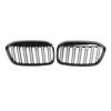 2PCS Gloss Black Front Kidney Grill Grille Fit BMW 2 Series F45 F46 2018-2021