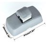 1pc Grau Front Sonnenblende Haken Clips Halterung Für Seat Altea XL Arosa Ibiza 6L ST Leon 1M 1P Toledo 5P Alhambra Cordoba Vario