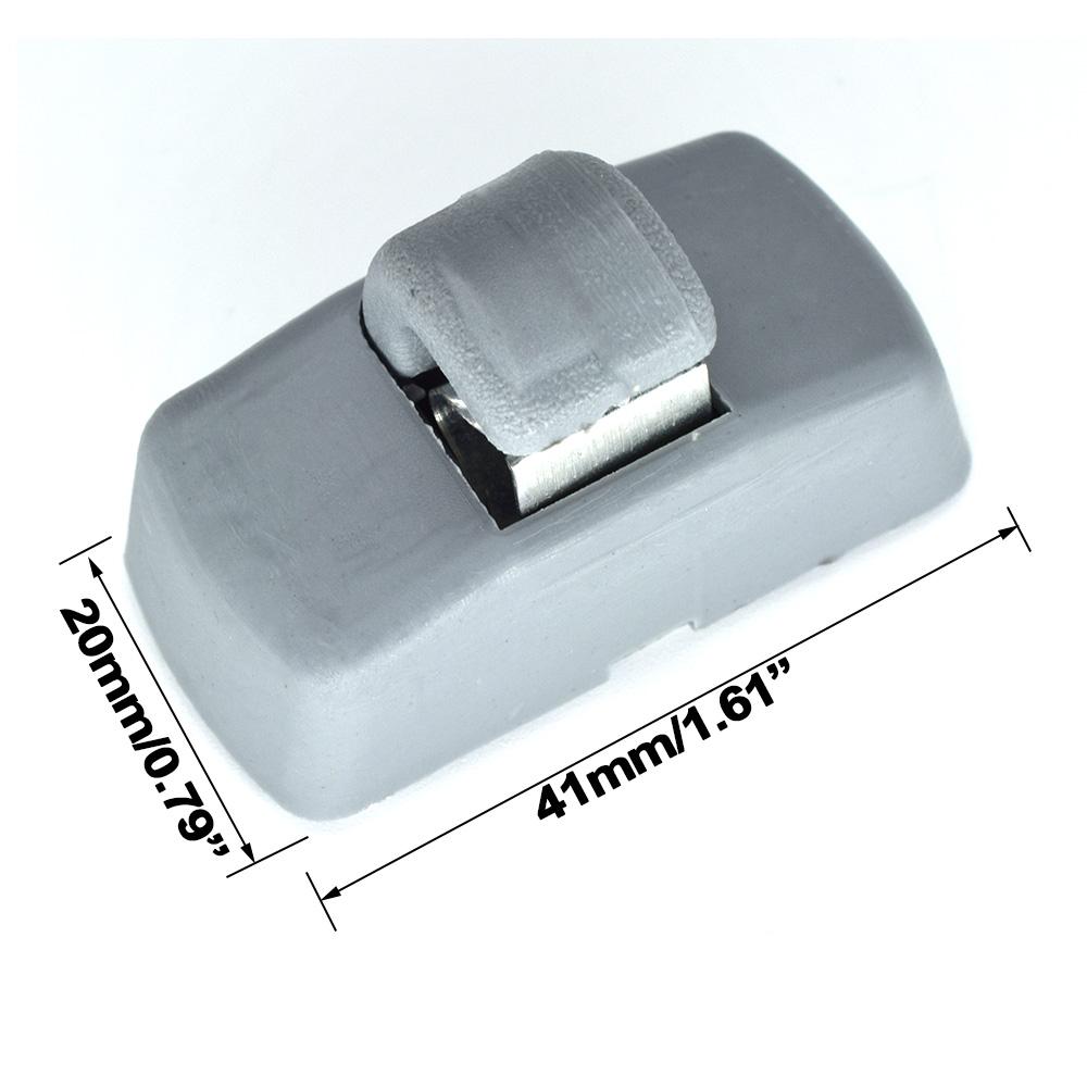 1pc Grau Front Sonnenblende Haken Clips Halterung Für Seat Altea XL Arosa Ibiza 6L ST Leon 1M 1P Toledo 5P Alhambra Cordoba Vario