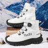 Warm Fur Men's Snow Boots Autumn and Winter Thickened Fashion Casual Bakers Shoes Fur-Lined Thickened Mid-Calf Cotton Shoes