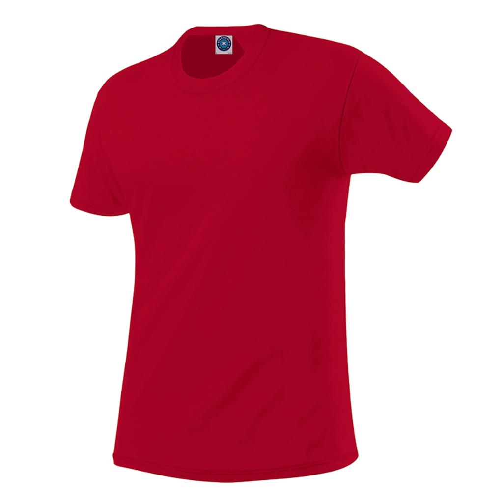 Starworld Herren Performance Einfarbiges T-Shirt