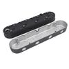 Engine Valve Cover Vintage Design High Strength Hidden Coil Valve Cover Replacement for Chevy LS1 LS2 LS3 LS6 Engines