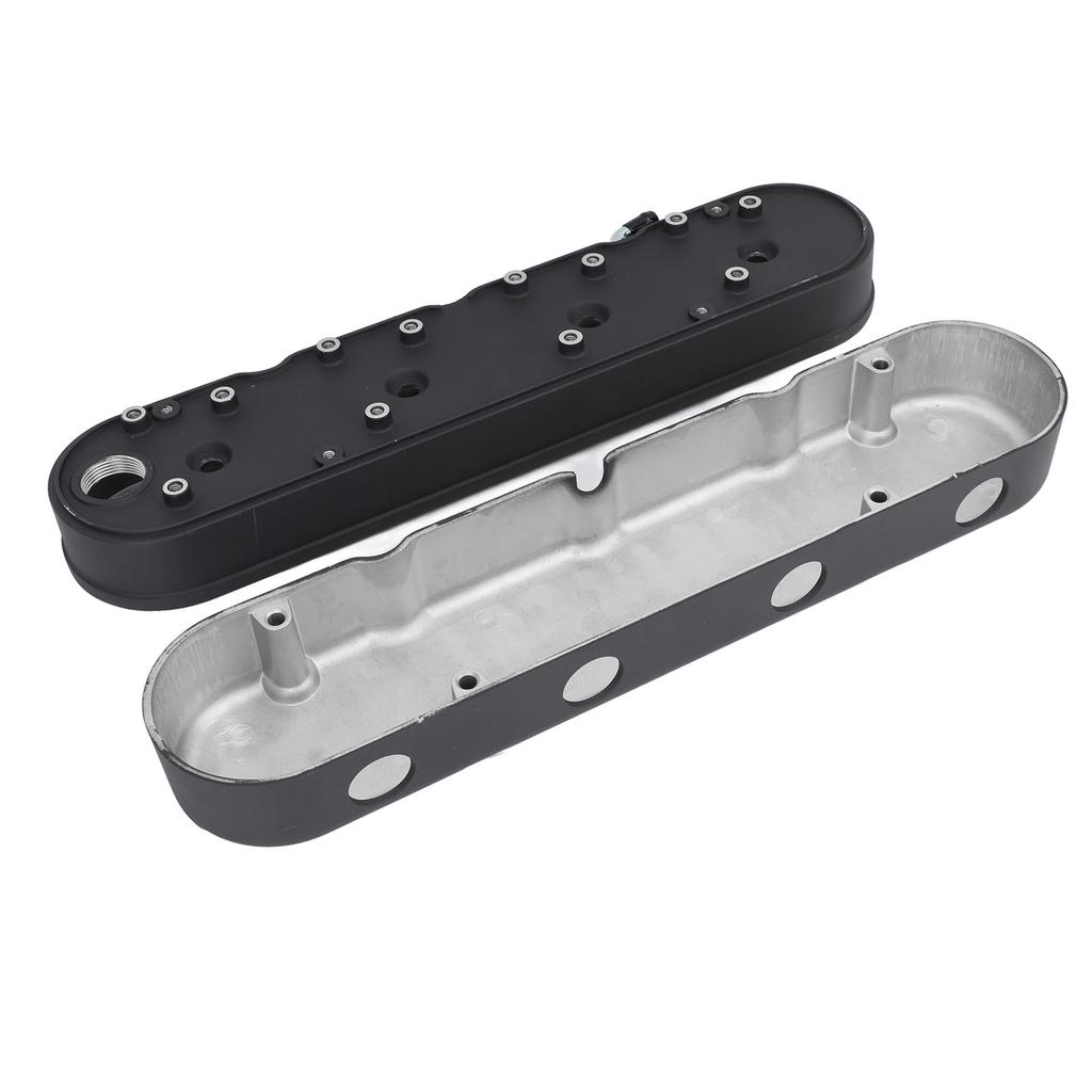 Engine Valve Cover Vintage Design High Strength Hidden Coil Valve Cover Replacement for Chevy LS1 LS2 LS3 LS6 Engines