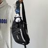 Bag Women's 2025 Summer New Messenger Bag Men's Trendy Fanny Pack Breast Bag Canvas Shoulder Dumpling Bag Luggage