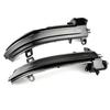 DYNAMIC YELLOW/SMOKED Turn Signal LED Side Mirror Lights For BMW 1-4 Series F20