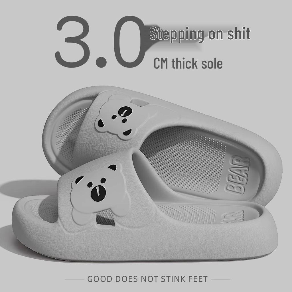 Summer 2025 Cloud-Like Anti-Slip Slippers for Couples - Breathable Indoor Bathroom Footwear for Men and Women.