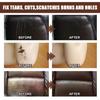 Leather Color Restorer Leather Recoloring Balm Leather Repair Kit Scratch Filler