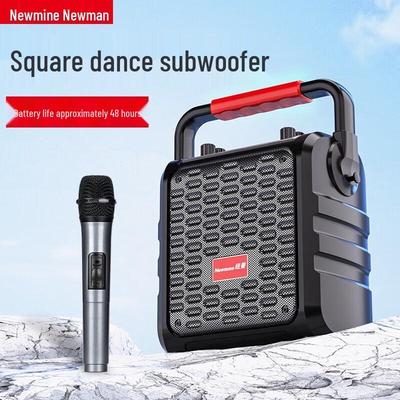 Newmine K77 Portable Bluetooth Speaker with Microphone CN Plug (adapter Included)