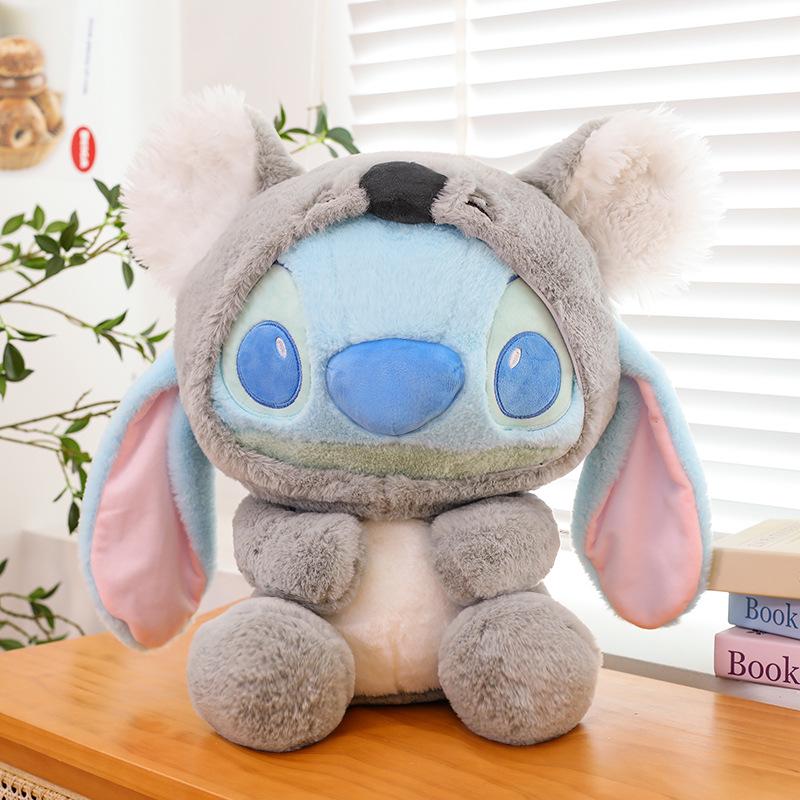 Adorable Angel Dress-Up Panda Stitch Plush Toy Doll