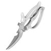 Stainless Steel German Kitchen Shears: Multi-Functional, High-Hardness, Sharp Food and Chicken Bone Shears