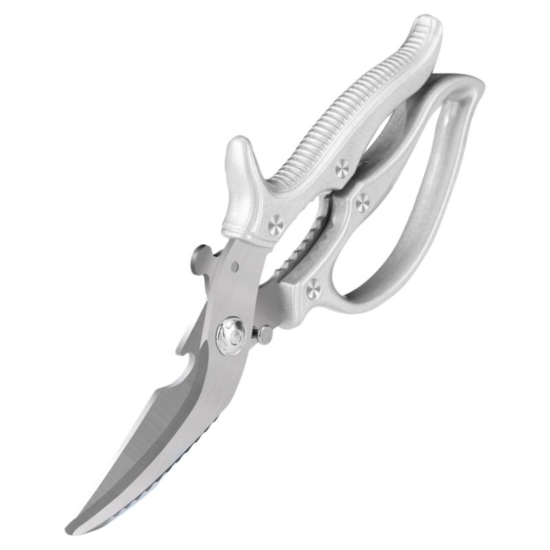 Stainless Steel German Kitchen Shears: Multi-Functional, High-Hardness, Sharp Food and Chicken Bone Shears