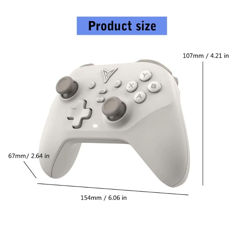600mah Battery Game Handle Wireless Gaming Controller Bluetooth-compatible 2.4G Connection Gamepad