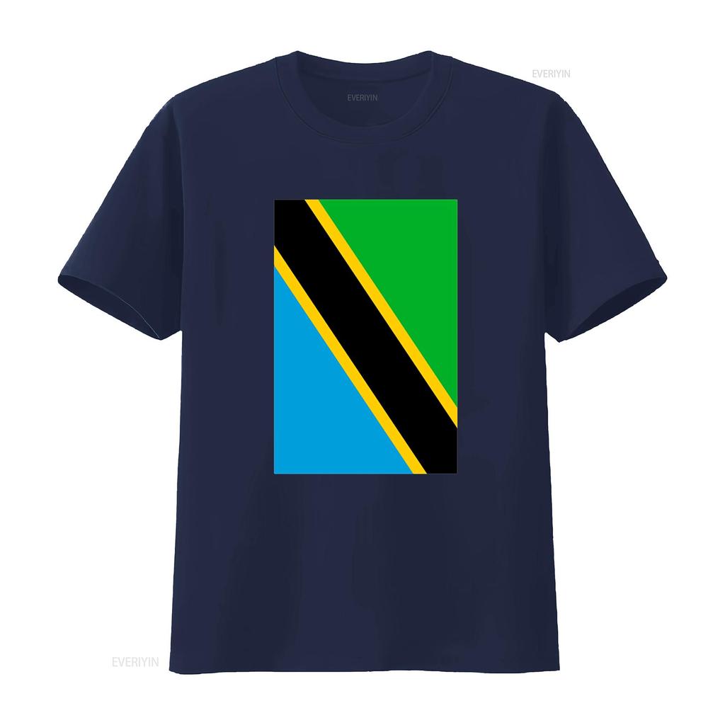 Grunge Tanzania Flag Cool East Africa Swahili Tanzanian T Shirt vintage Washed Breathable Slightly fashion Unisex Comfortable