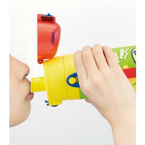 Skater Children's Stainless Steel Water Bottle, Direct Drinking, 480ml, Pokemon Pikachu, Child-friendly Lightweight Type, For Boys, Cold Storage Only,