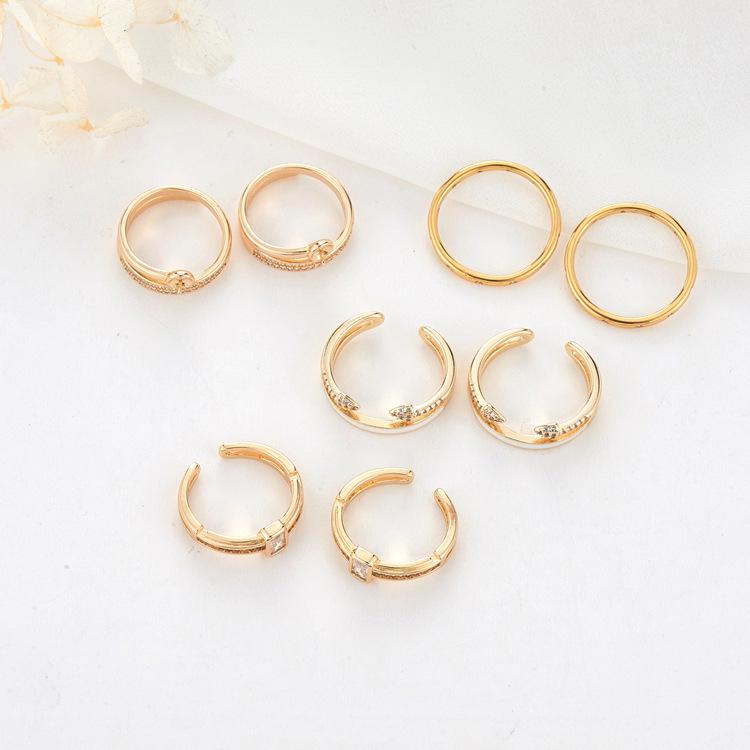 

DIY Adjustable Cubic Zirconia Ring Setting & Band - Handmade Materials