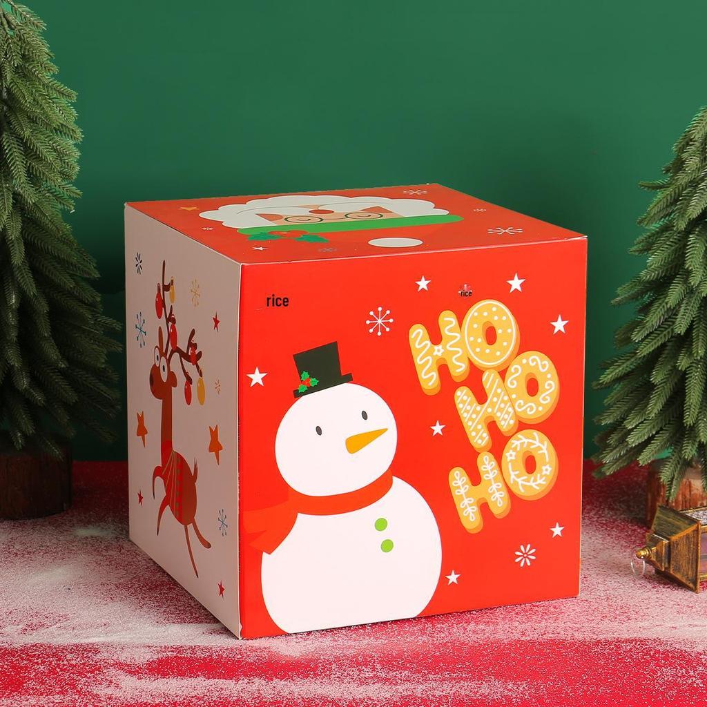 Christmas Candy Gift Box Ornament - Folding Paper Packaging
