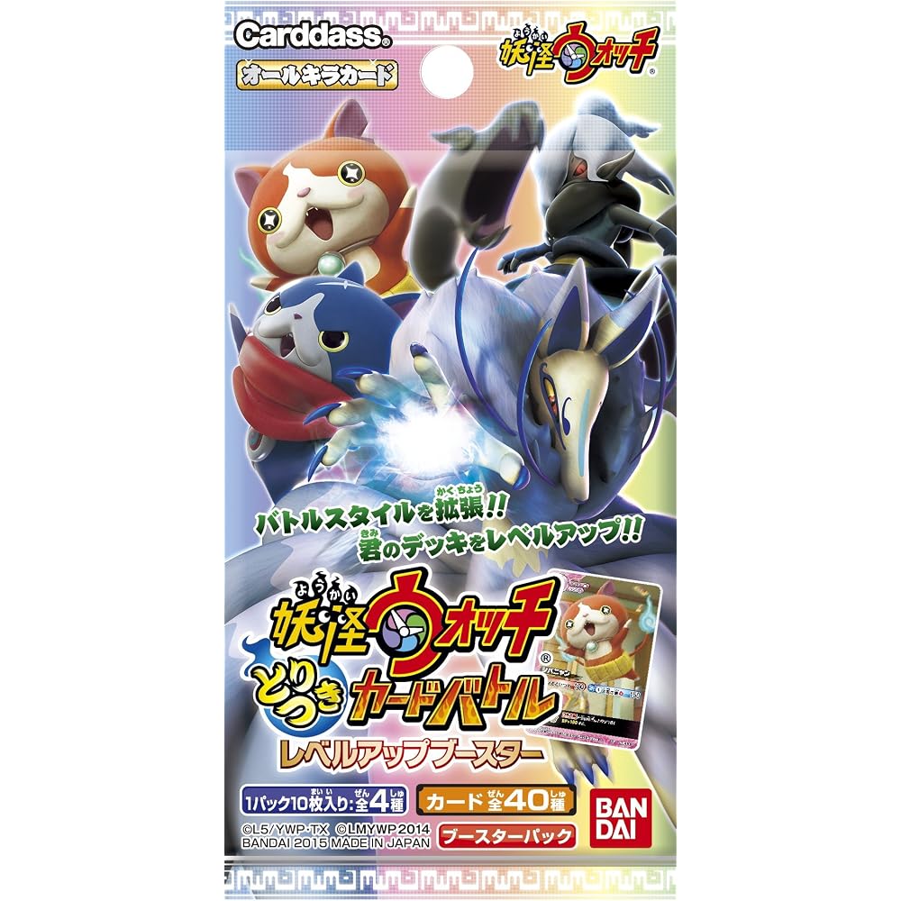 Yo-kai Watch Toritsuki Card Battle Level Up Booster [YWE01] (BOX)