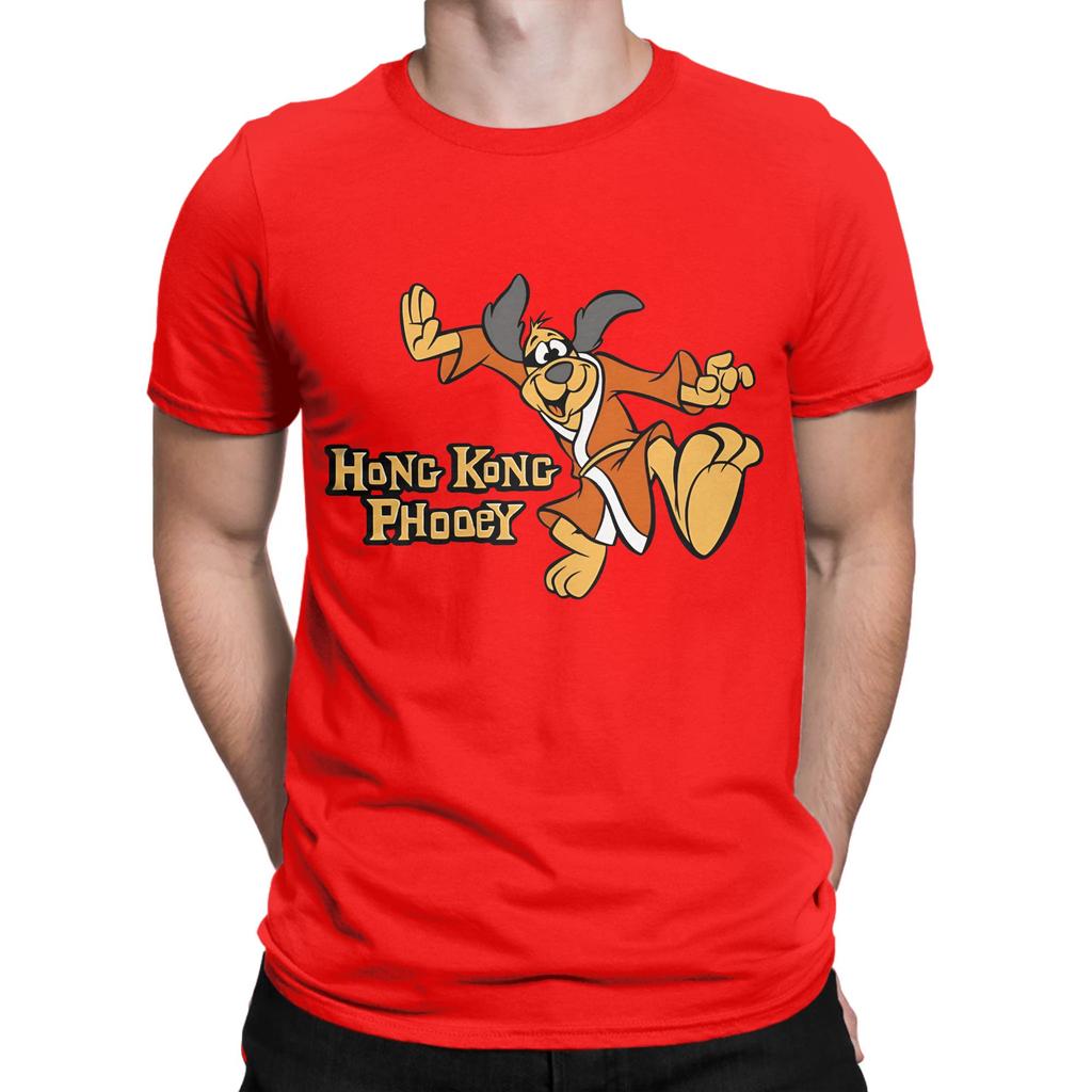 sticker hHong kKong Phooey of kung fu Funny Graphic 100 Cotton TShirt hHong kKong Phooey Tops Tees For Unisex