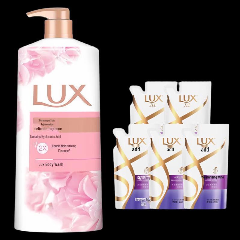 LUX Deep Cleaning Shower Gel & Shampoo Set
