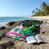 Ultra-Soft Beach Towel with Wicked Theme,Ideal for Pool - Camping, Diving - Perfect Travel Essential, Vibrant Beach Towel.