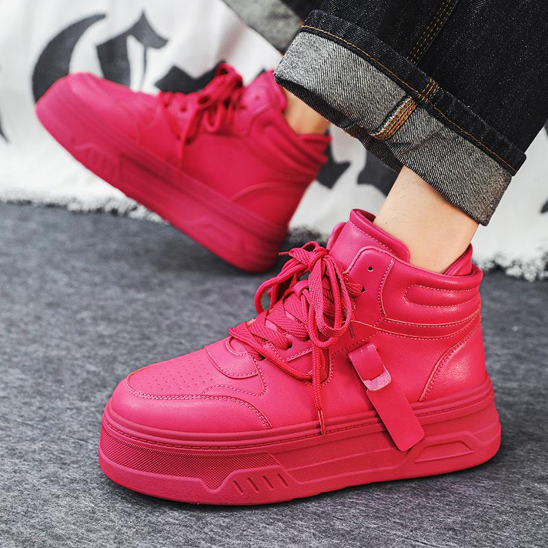 Schuhe neu 22 Plateau-Erhöhungsschuhe Herbst Freizeitschuhe atmungsaktiv