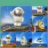 Schattig Hars Astronaut Figuur Unieke Huisdecoratie Ruimte Thema Taarttopper Accessoire