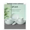 KOBACH 10-Piece Celadon Ceramic Dinnerware Set