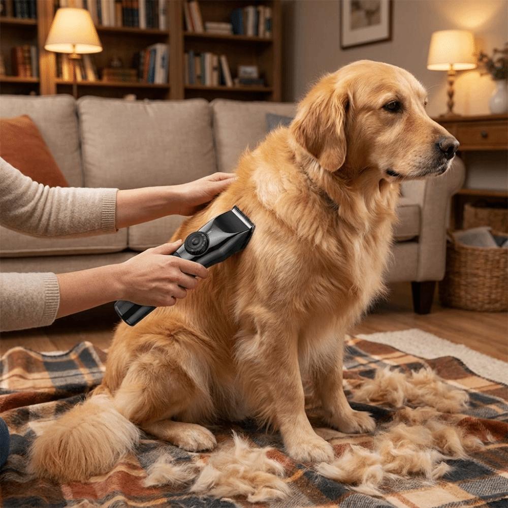 USB Rechargeable Pet Hair Trimmer Waterproof Pet Electric Trimmer Dog Grooming Clipper Pet Salon