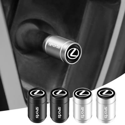 4Pcs Car Tire Valve Caps Alloy Dust Cap For RX330 IS250 Ct200h ES300h RX350 IS300h ES350 Car Styling Accessories Valve Cap