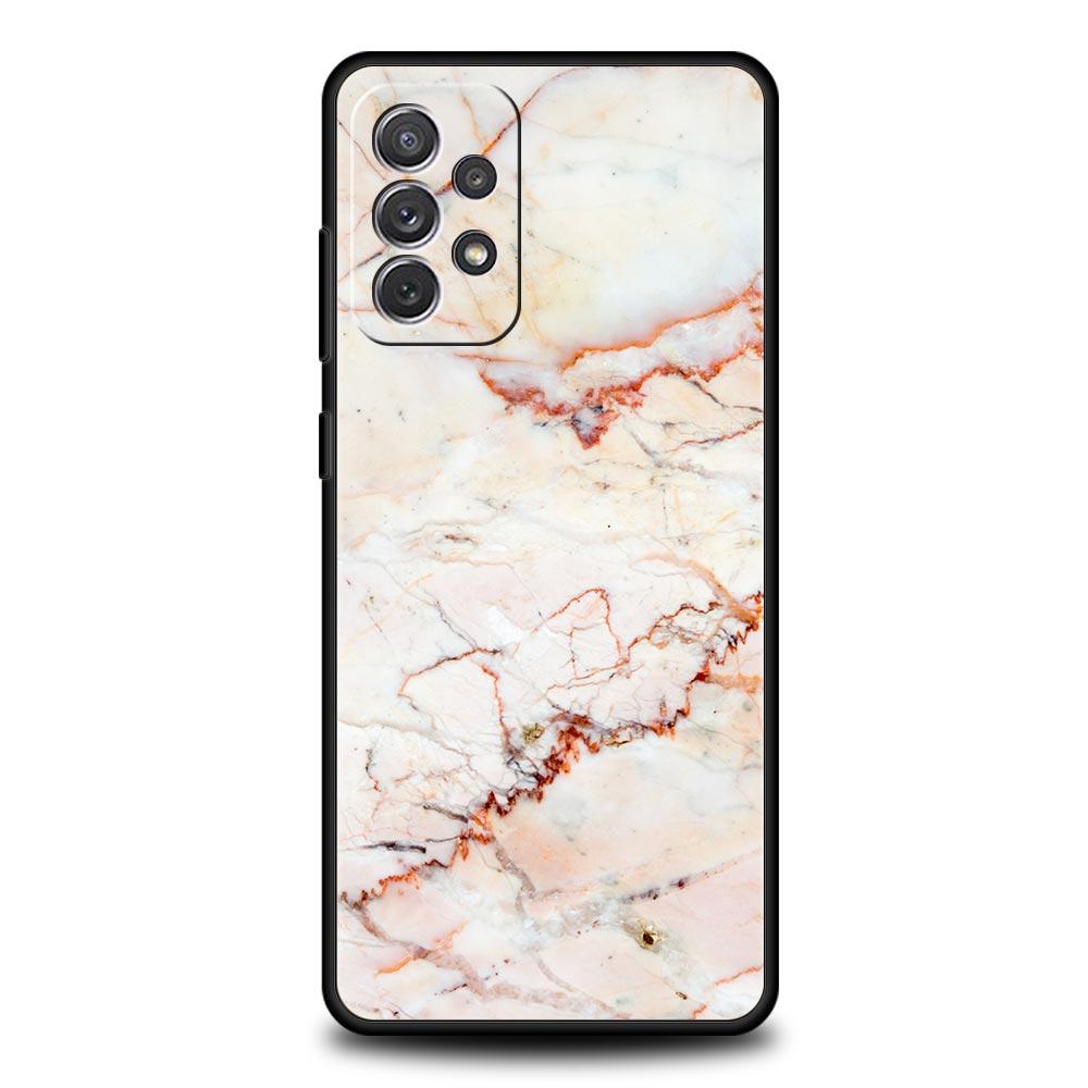 Marble Fashion Case for Samsung A57 A37 A51 A71 A21S A17 A11 A15 A25 A41 A23 A33 A53 A73 A07 A05S A13 A35 A55 5G Cover