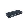 KVM-svitsj - AISENS - HDMI 4K 60Hz - 1U - 2 PC-er - Strømforsyning inkludert - Svart