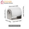 201 Stainless Steel Perforated Bracket Guided Nylon Bearing Mobile Door Pulley Positioning Roller Household Hardware Accessories