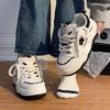 Korean Style Women S Thick Sole Sneakers Ins Trendy Retro White Shoes