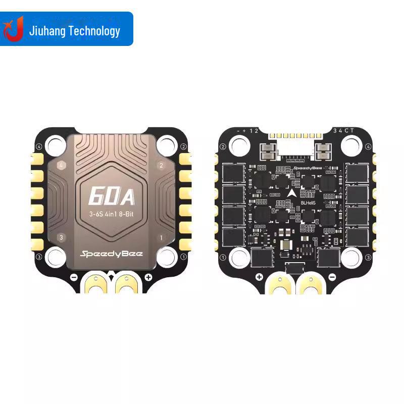 SpeedyBee F405 V4 60A Flight Tower: F405 V4 Controller & BLS 60A 4-in-1 ESC 30x30