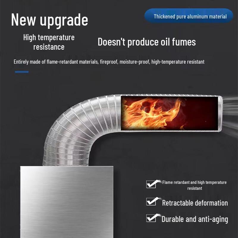 Lanshi High-Temperature Aluminum Ventilation Duct