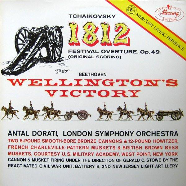 

LP Record ANTAL DORATI LONDON SYMPHONY ORCHE Tchaikovsky 1812 Festival Overture 130514MGY Mercury Mercur Germany Classical Used
